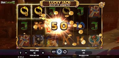 Lucky Jack Book Of Rebirth by Spinomenal