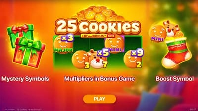25 Cookies Hit The Bonus by Playson