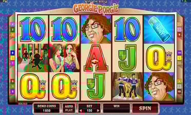Rhyming Reels Georgie Porgie by Microgaming