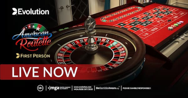 First Person American Roulette by Evolution Gaming