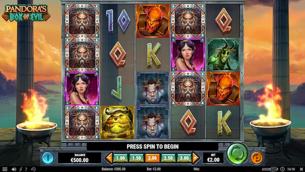 Pandora Box Of Evil by Play’n GO on 55BMW Casino