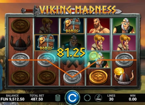 Viking Madness by Caleta Gaming